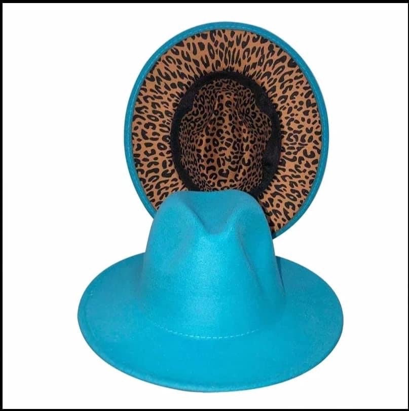 Fall Over Hills Hat -Turquoise
